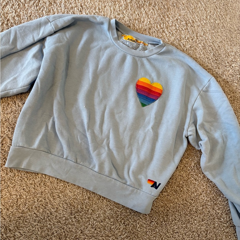 aviator nation long sleeve sweatshirt